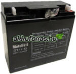 MotoBatt OT17-12 12V 17Ah zárt ólomsavas akkumulátor (MotoBatt-OT17-12)