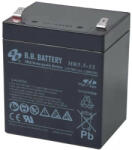 BB Battery HR5.5-12 12V 5Ah gondozásmentes akkumulátor (BB-Battery-HR5-5-12)