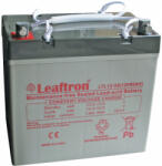 Leaftron LTL12-55 12V 55Ah zárt ólomsavas akkumulátor (Leaftron-LTL12-55)