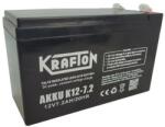KRAFTON K12-7.2 12V 7, 2Ah zárt ólomsavas akkumulátor (Krafton-K12-7-2)
