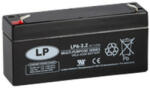 LP Batteries LP6-3.2 6V 3, 2Ah zárt ólomsavas akkumulátor (LP-LP6-3-2)