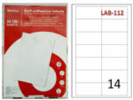 Fornax Etikett FOROFFICE 99 x 38 mm 14db/ív (LAB112)