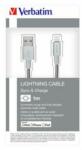 Verbatim USB kábel, lightning, 1 m, VERBATIM, ezüst (KV48859)