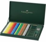 Faber-Castell Art and Graphic színes ceruza készlet 20db-os POLYCHROMOs + kiegészítők fa dobozban (210051)