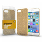 utángyárott Apple iPhone 7 / 8 / SE tok, Szilikon tok, -arany (Diamond) (SzT_0180)
