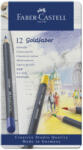 Faber-Castell Goldfaber 12db-os színes ceruza készlet fém dobozban (114712)