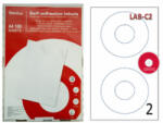 Fornax Etikett FOROFFICE körcímke CD lemezekhez, 117 mm átmérő, 2db/ív (LABC2)