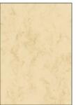 Sigel Előnyomott papír, kétoldalas, A5, 90 g, SIGEL, bézs, márványos (DP907) - papirtar
