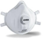 uvex 8732310 silv-Air FFP3 formázott szelepes porálarc, fehér