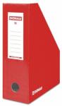 DONAU Suport documente vertical, A4, 10 cm, carton laminat, rosu, DONAU (DN-7648101-04FSC)