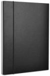Office Products Mapa carton plastifiat, cu burduf 40mm, A4, negru, OFFICE PRODUCTS (OF-21187511-05)