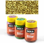 Deka Perm Glitter csillámos textilfesték 25 ml - 07 aranysárga