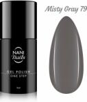 Naní One Step gél lakk 5 ml - Misty Gray