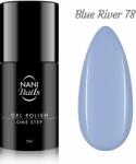 Naní One Step gél lakk 5 ml - Blue River