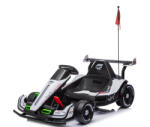 Hollicy Masinuta - Kart electric pentru copii 3-11 ani, Racing F1 500W 24V, telecomanda, culoare Alb
