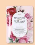 Petitfee & Koelf Erősítő lábujjzokni maszk Rose Petal Satin Foot Mask - 16 g / 2 db