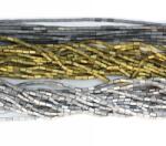  Hematit Mat Multicolor Dreptunghi 3x1x1 mm - Margele Pietre Semipretioase pentru Bijuterii