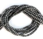  Hematit Gri Cub 3x3 mm - Margele Pietre Semipretioase pentru Bijuterii - concepttropic - 35,00 RON