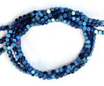  Hematit Colorat Albastru Cub 2x2 mm - Margele Pietre Semipretioase pentru Bijuterii - concepttropic - 18,00 RON