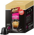 Café René | Lungo Forte - 100 kapszula a Nespresso termékhez