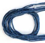  Hematit Colorat Albastru Tub 1x1 mm - Margele Pietre Semipretioase pentru Bijuterii