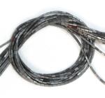  Hematit Mat Gri Dreptunghi 3x1x1 mm - Margele Pietre Semipretioase pentru Bijuterii