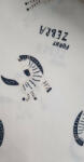 Vaganza Bélelt tipegő - Zebra Fehér - 86/92 (5999120516964)