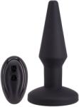 Seven Creations Dop Anal Auto Inflate, Remote Control, Functii Vibratii+Umflare, Silicon, Negru 14.2 cm