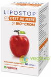 Parapharm Lipostop cu Otet de Mere si Bio-Crom 60cps