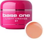 Base One Gel UV color Base One, 5 g. light orange 51
