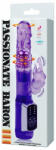 Orion Passionate Baron - Vibrator iepuraș, mov, 21.5 cm Vibrator