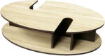 International Service Masuta cafea Coruna , Sonoma/ Wenge, 1130 x 650 x 310 mm Masa de cafea