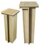 International Service Comoda suport Ronda, pal Sonoma, 350x350x1010mm Comoda