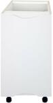 International Service Roma -Corp inferior 40 cm , 3 sertare, alb / MDF gri deschis , 40 x 53 x 82 cm