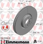 ZIMMERMANN Disc frana ZIMMERMANN COAT Z 150.2918. 20 (150.2918.20)