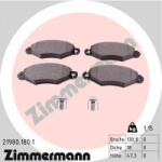ZIMMERMANN set placute frana, frana disc ZIMMERMANN 21980.180. 1 (21980.180.1)