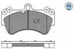 MEYLE set placute frana, frana disc MEYLE -PD: Advanced performance and design. 025 236 9217/PD (025 236 9217/PD)