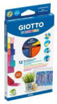 GIOTTO Marokkréta tégla formájú Giotto Decor wax 12 db/doboz, vegyes színek (442000) - tobuy