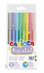 CARIOCA Filctoll készlet 8db pasztell szín (43032)