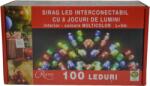 Regency Instalatie de Craciun, sirag luminos, interconectabil, cu 8 jocuri de lumini, 100 LED-uri multicolore, 5 m