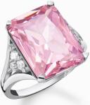 Thomas Sabo rózsaszín köves ezüst gyűrű - TR2339-051-9-48