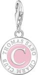 Thomas Sabo rózsaszín Charmista Coin charm - 2096-007-9