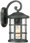 Elstead Lighting Crusade Elstead QZ-CRUSADE-M-BLK kültéri fali lámpa (QZ-CRUSADE-M-BLK)