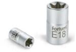 Fortum dugófej, torx, 1/2", 61CrV5 mattkróm, 38mm hosszú; E14 (4700702) - primanet