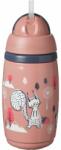  Tommee Tippee Superstar Insulated Straw bögre szívószállal gyermekeknek 12m+ Pink 266 ml