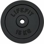 LIFEFIT Disc Lifefit 15 kg / 30 mm rúd