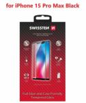 SWISSTEN Full Glue Apple iPhone 15 Ultra 3D üvegfólia - fekete (54501842)