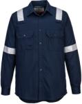 Portwest Camasa usoara antistatica FR, navy, M, regular, Bizflame Plus, Portwest FR720NARM