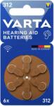 Rayovac VARTA Hallókészülék-elemek 312 BLI 6 (24607101416)