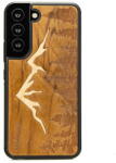 Bewood Husa Wooden case for Samsung Galaxy S22 Bewood Mountains Imbuia - vexio